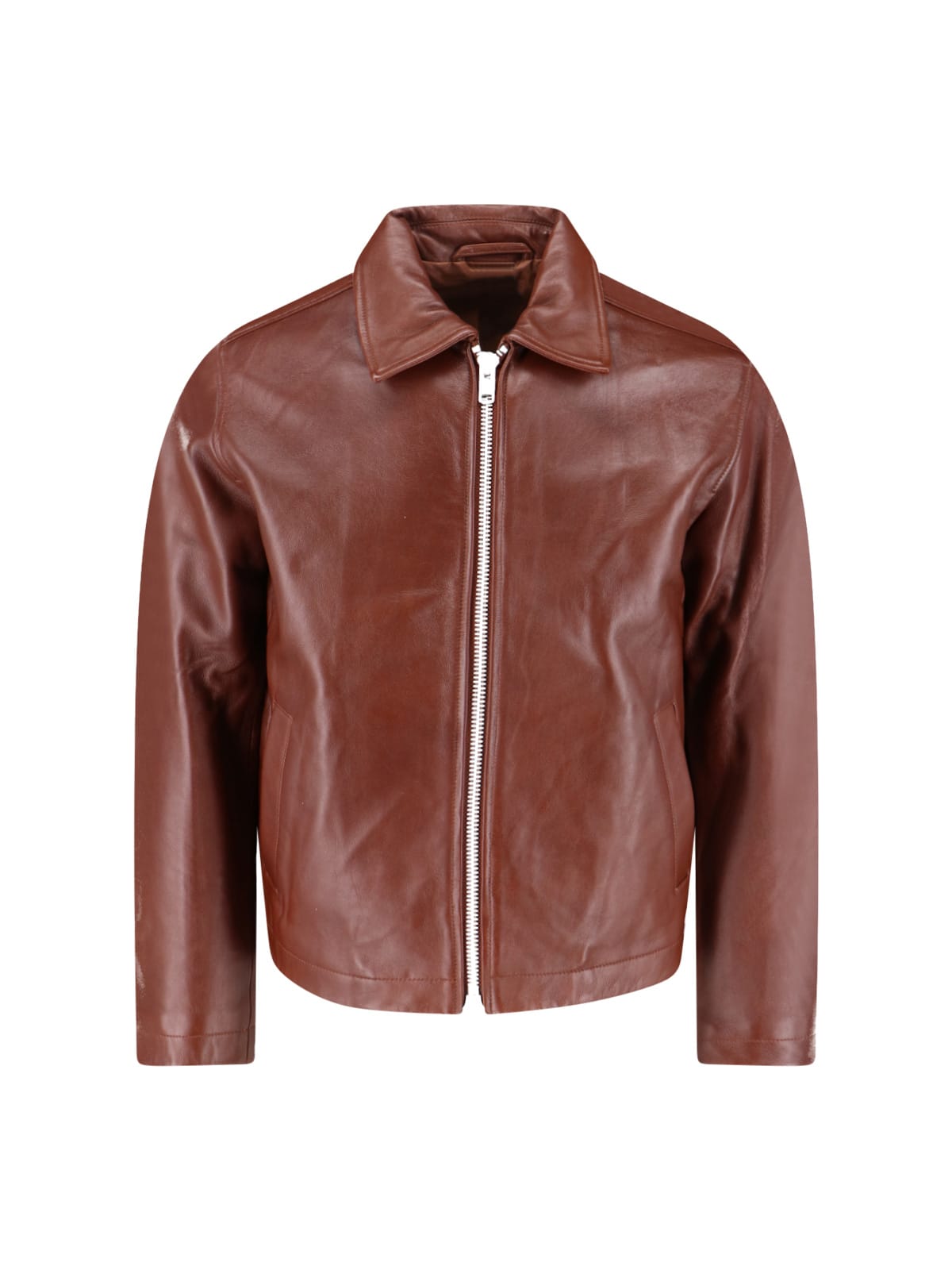 Sunflower Lamb Leather Jacket