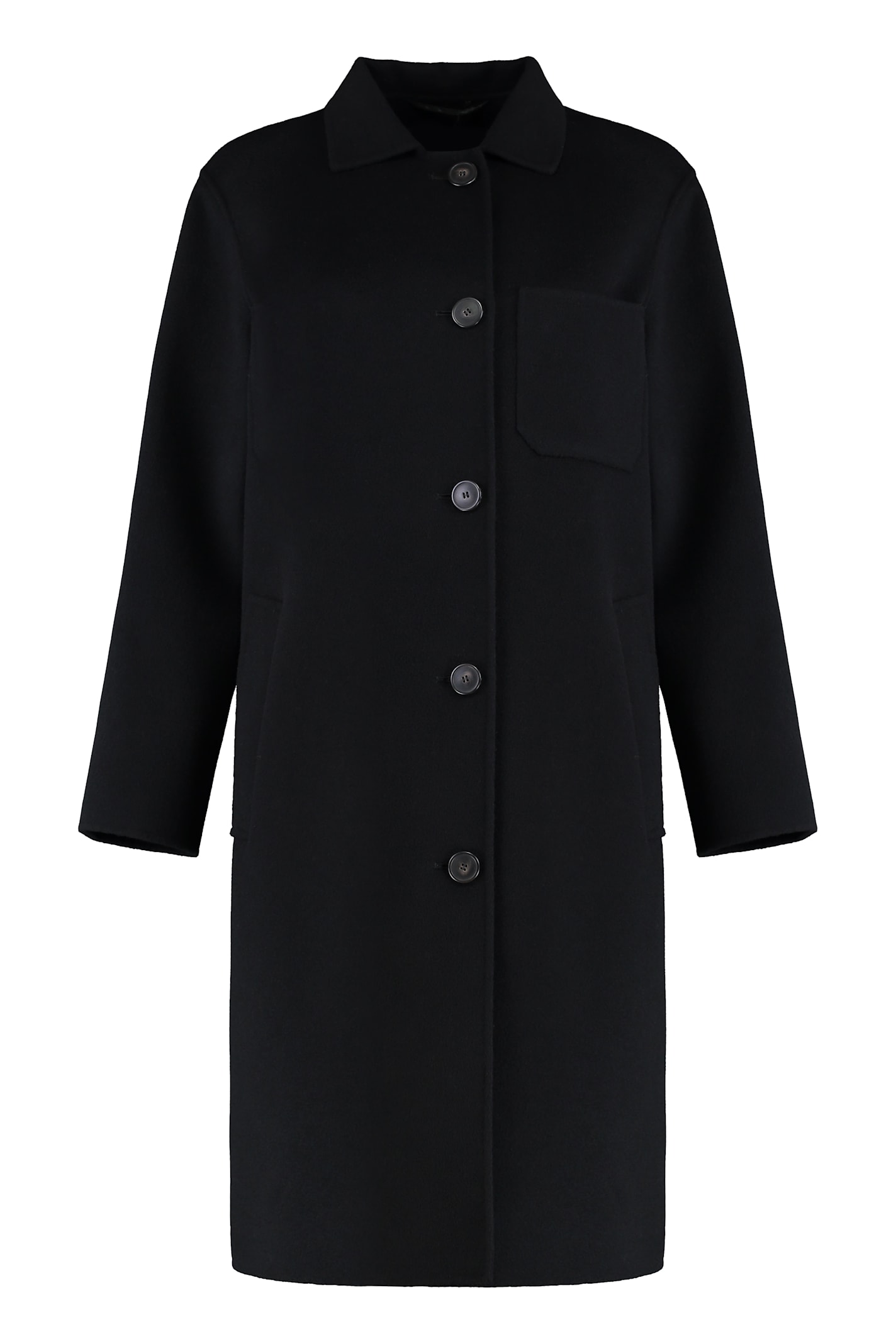 Weekend Max Mara Zenone Single-breasted Wool Coat