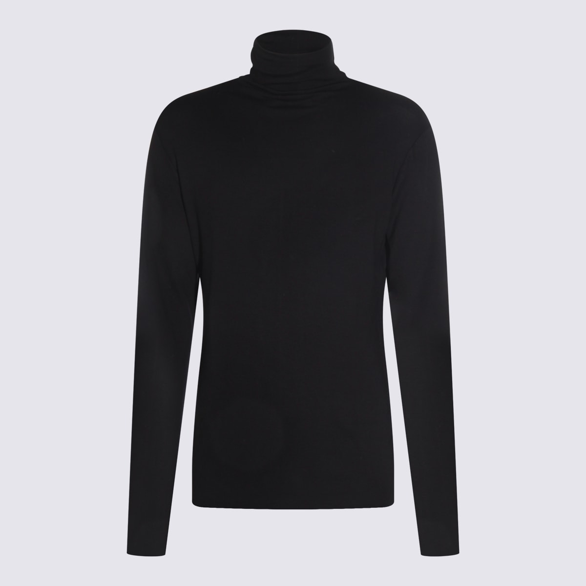 Thom Krom Black Viscose T-shirt