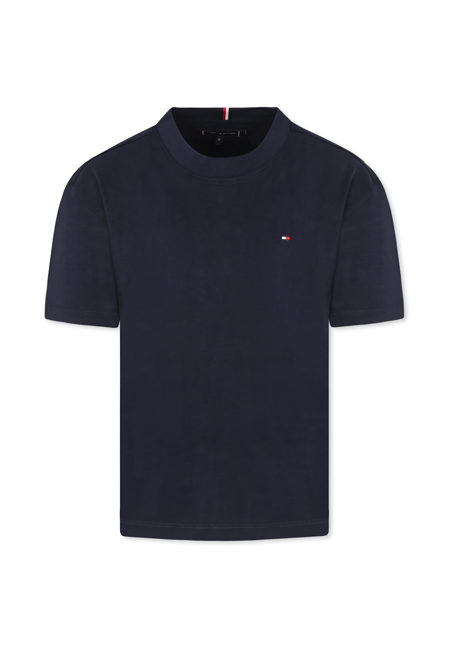 Tommy Hilfiger Blue T-shirt For Boy With Logo
