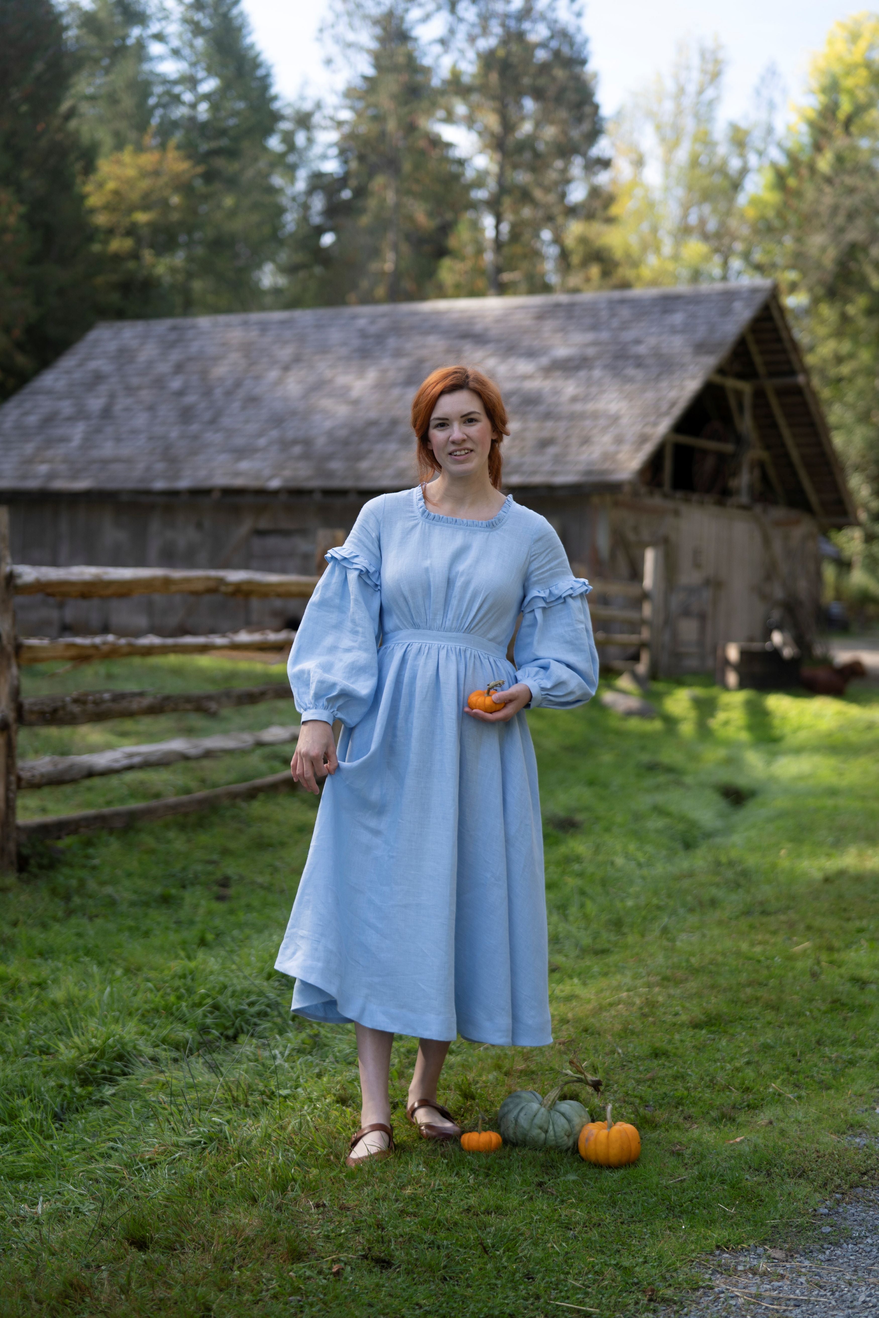 Ella Linen Dress