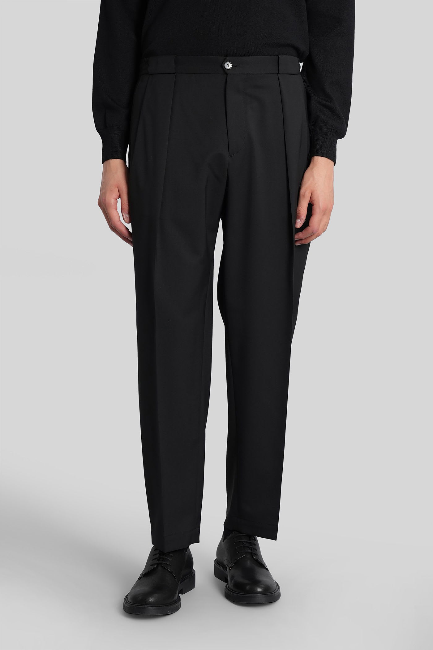 Briglia 1949 Portobellos Pants In Black Cotton