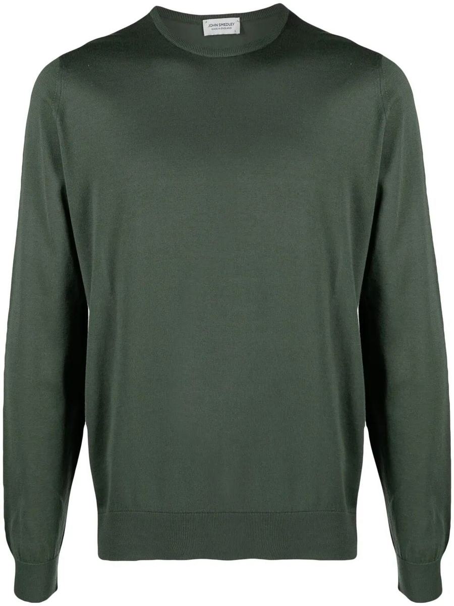 John Smedley Hatfield Long Sleeves Crewneck Pullover Clothing
