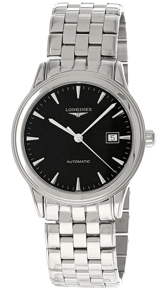 LONGINES Flagship AUTO 40MM SS Black Dial Men's Watch L4.984.4.52.6 / L49844526