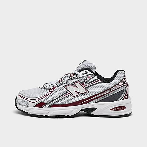 New Balance Men's 740 Casual Shoes in Mercury Red/White/Castlerock Size: 8.0