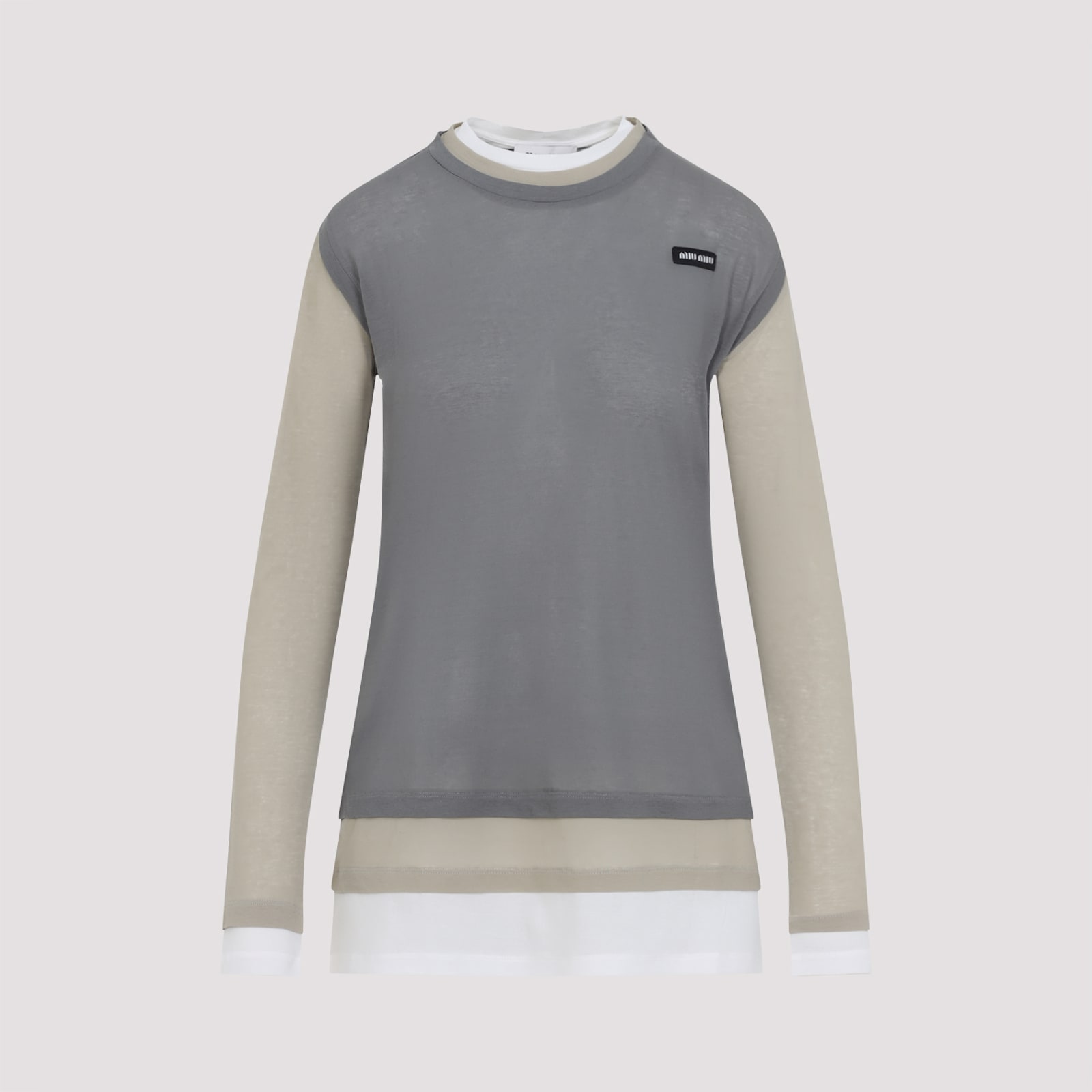 Miu Miu Cotton T-shirt