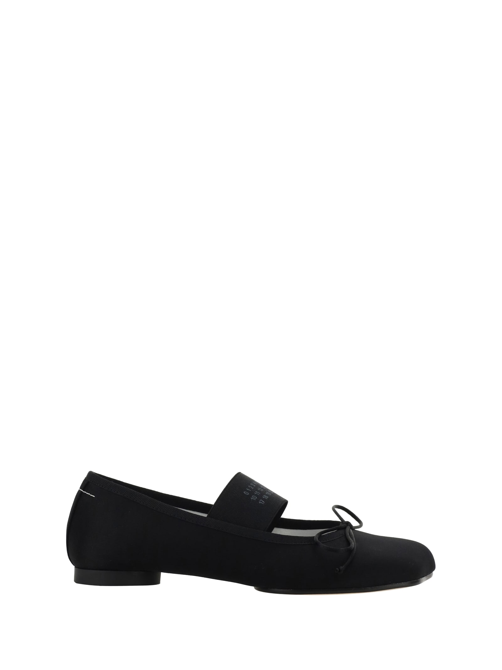 MM6 Maison Margiela Anatomic Fabric Ballet Flats
