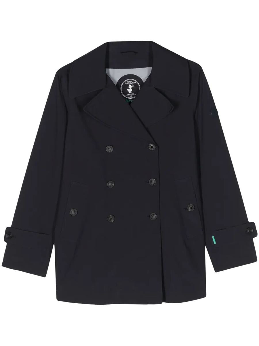 Save The Duck Sofi Double-Breasted Short Parka Clothing