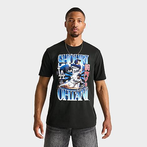 New Era Men's Los Angeles Dodgers MLB Shohei Ohtani MVP T-Shirt in Black Size: Small