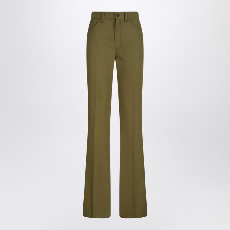 The Attico Military Gabardine Trousers
