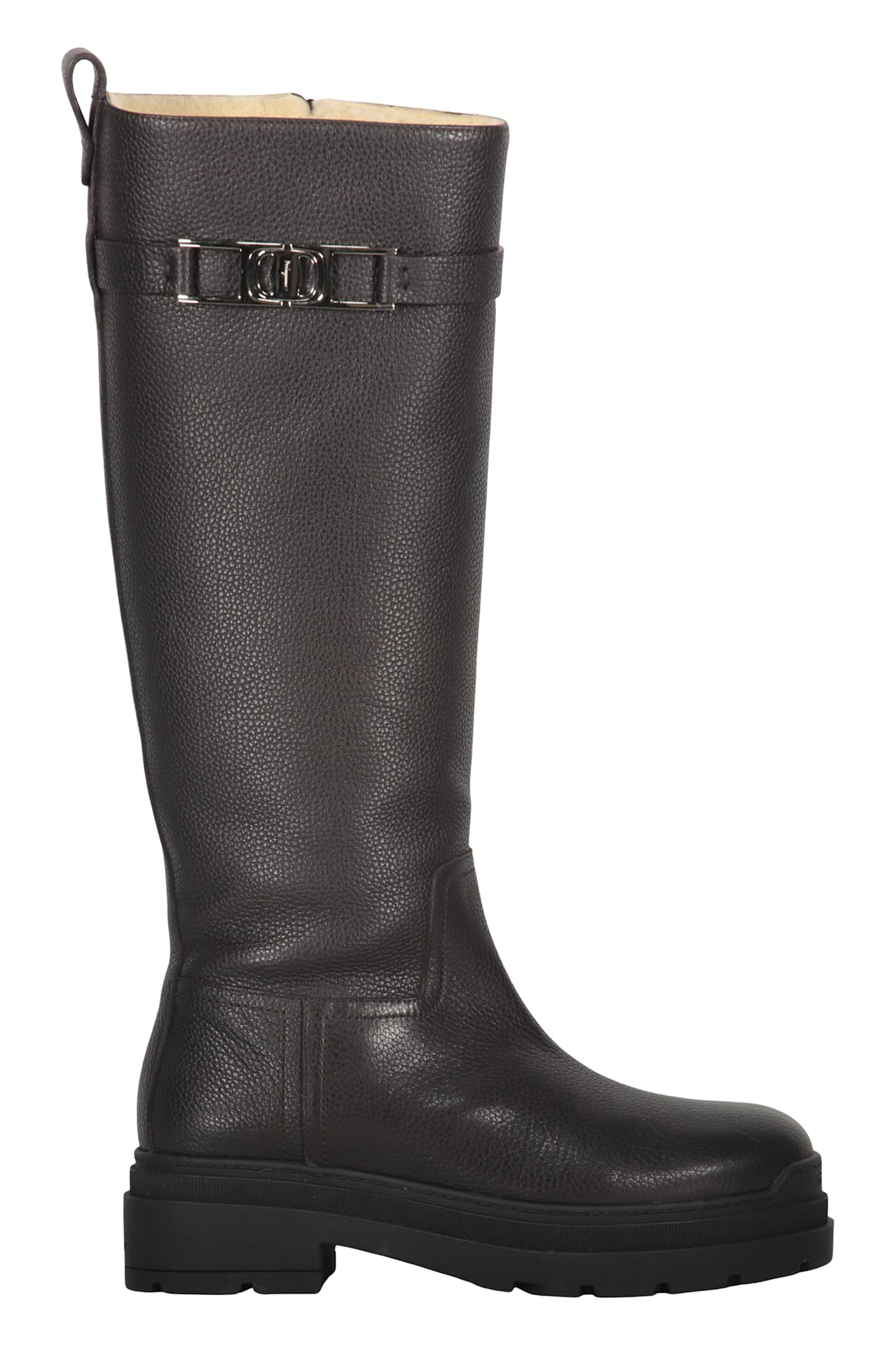 Ferragamo Leather Boots