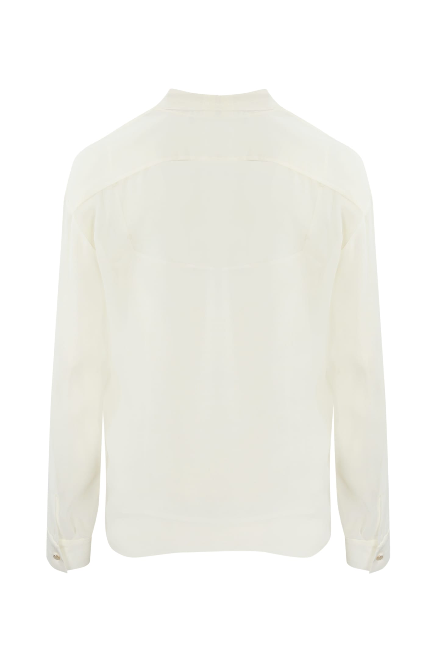 Max Mara Studio Crotone Silk Scarf Blouse