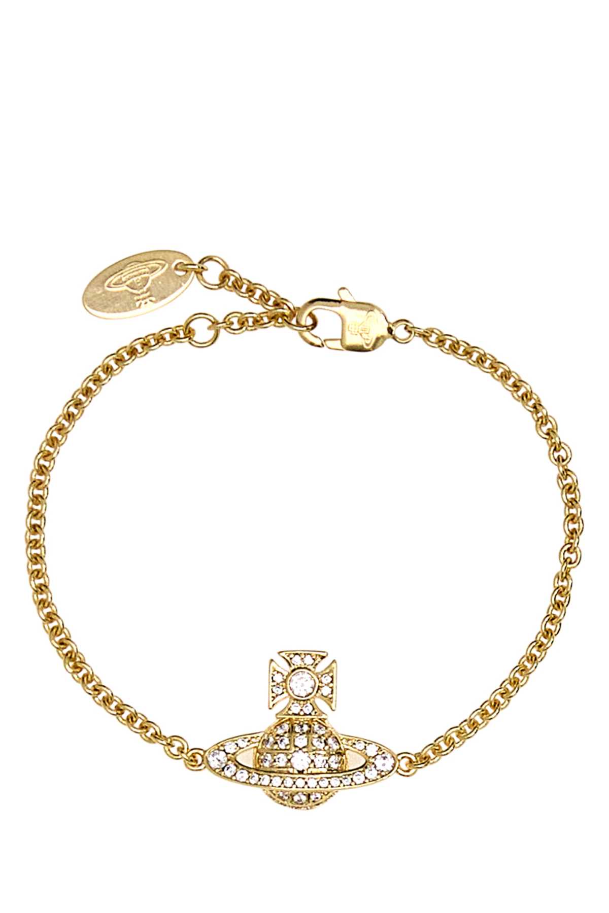 Vivienne Westwood Gold Metal Carmela Bracelet
