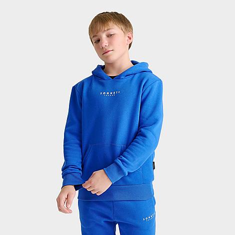 Sonneti Kids London Essential Pullover Hoodie in Princess Blue Size: Small
