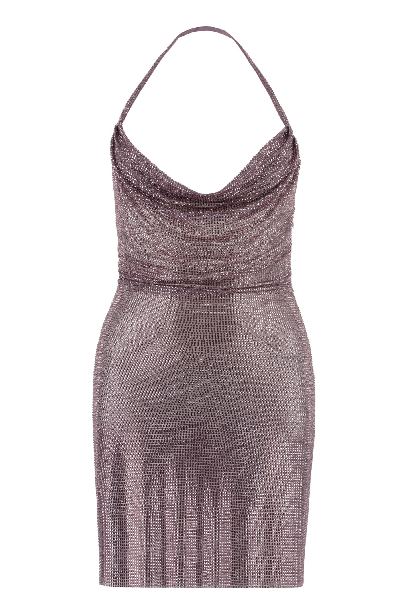 Giuseppe di Morabito Rhinestone Mini Dress
