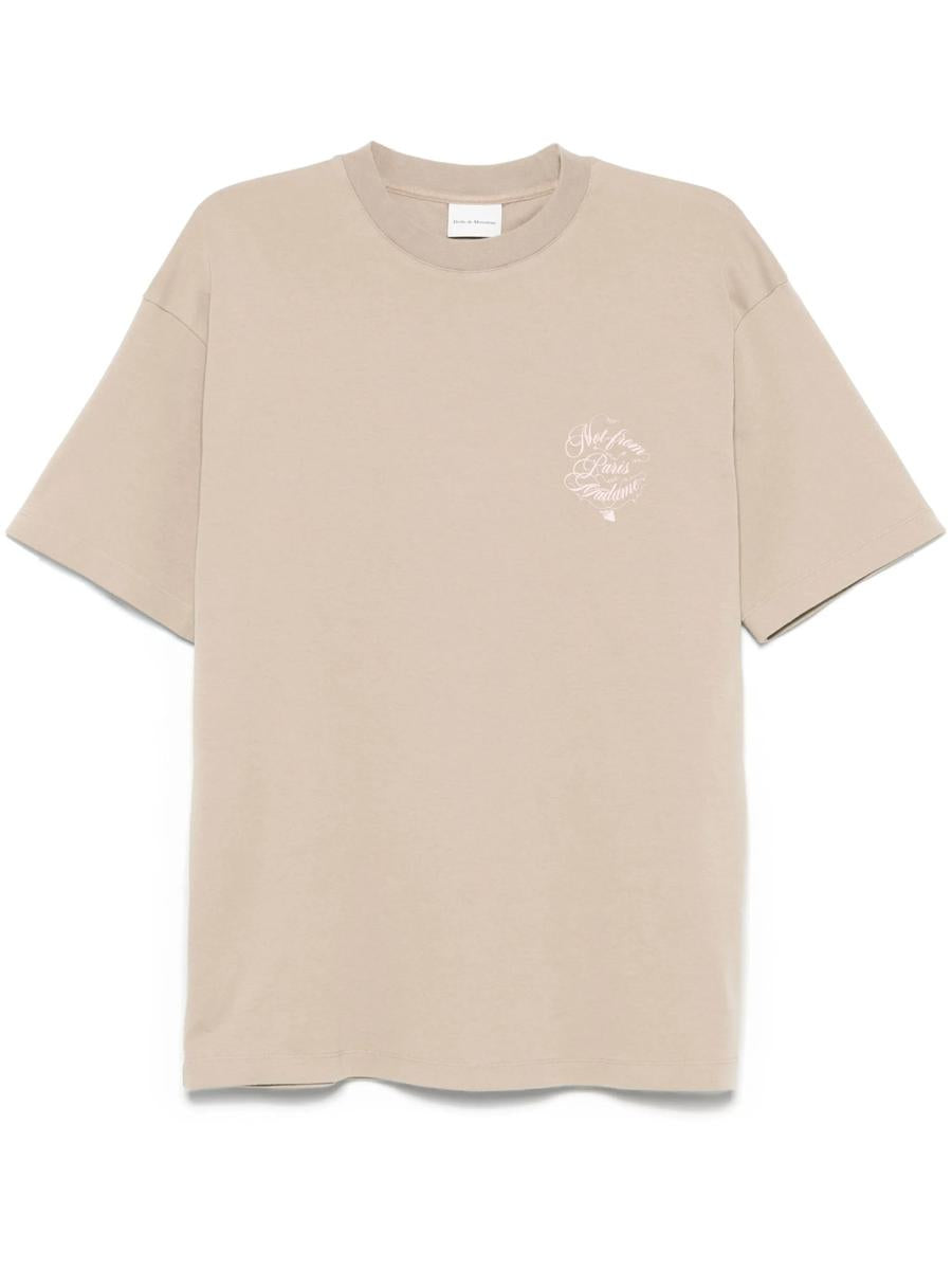 Drôle De Monsieur Le Tshirt Slogan Vignes Clothing