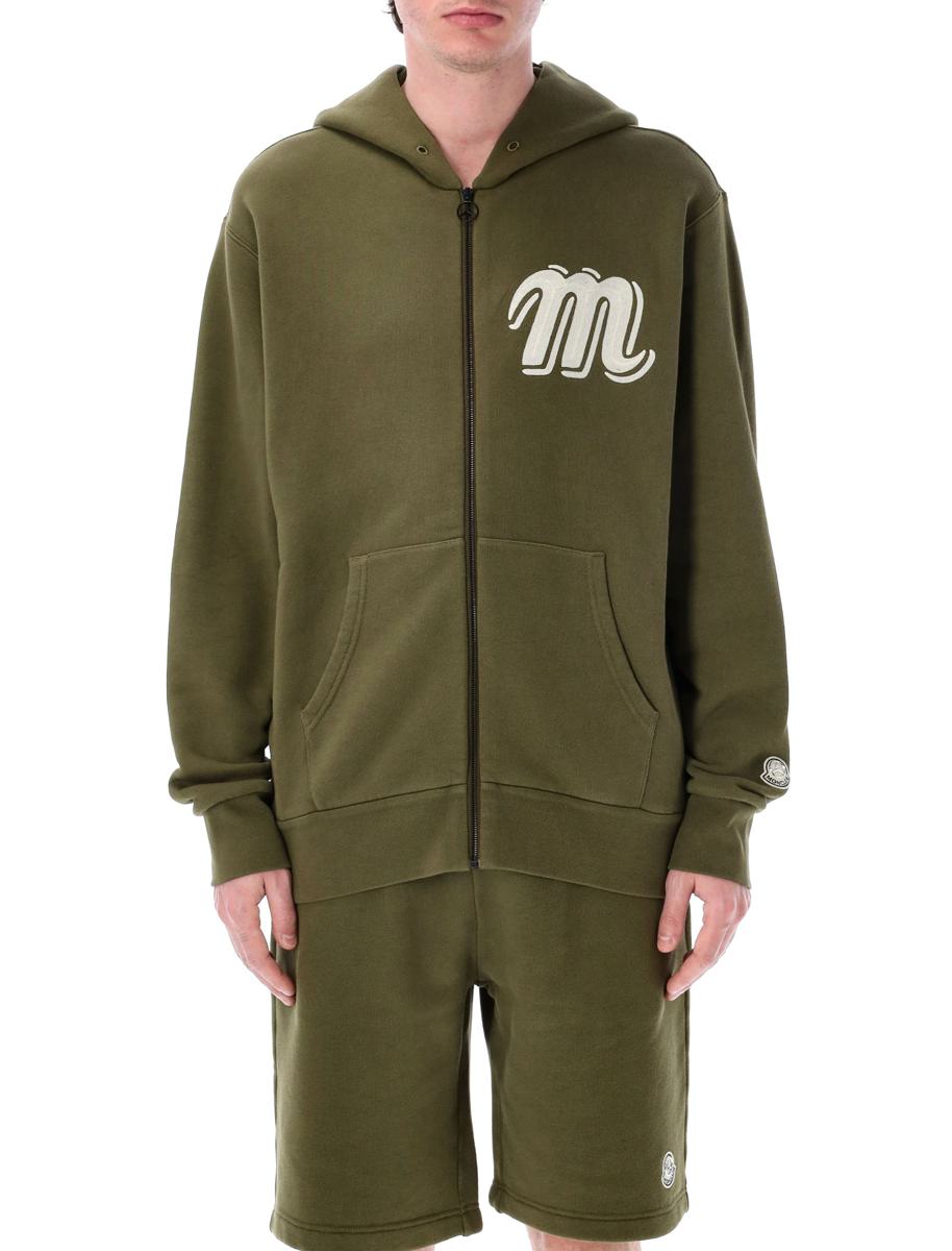 Moncler Genius Zip-Up Cotton Hoodie