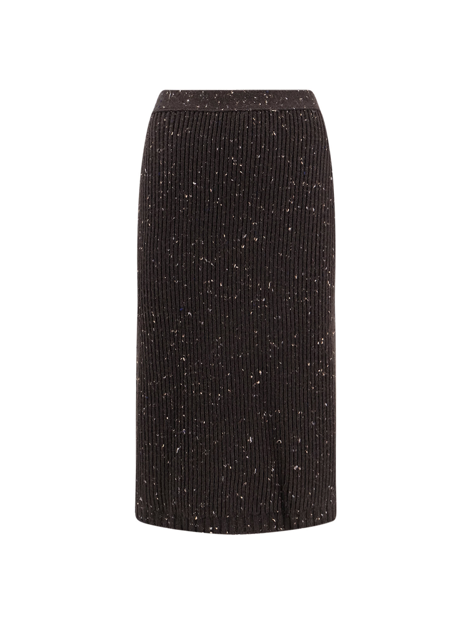 Bottega Veneta Midi Wool Skirt