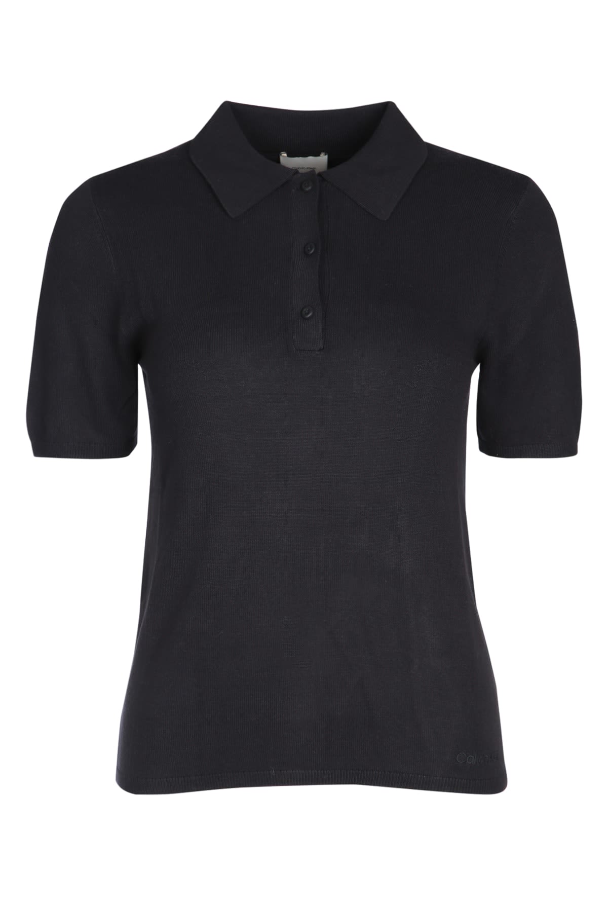Calvin Klein Fine Gauge Viscose Polo