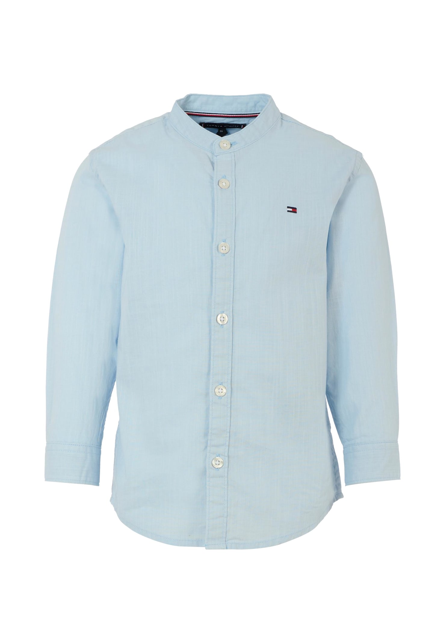 Tommy Hilfiger White Shirt For Baby Boy With Flag