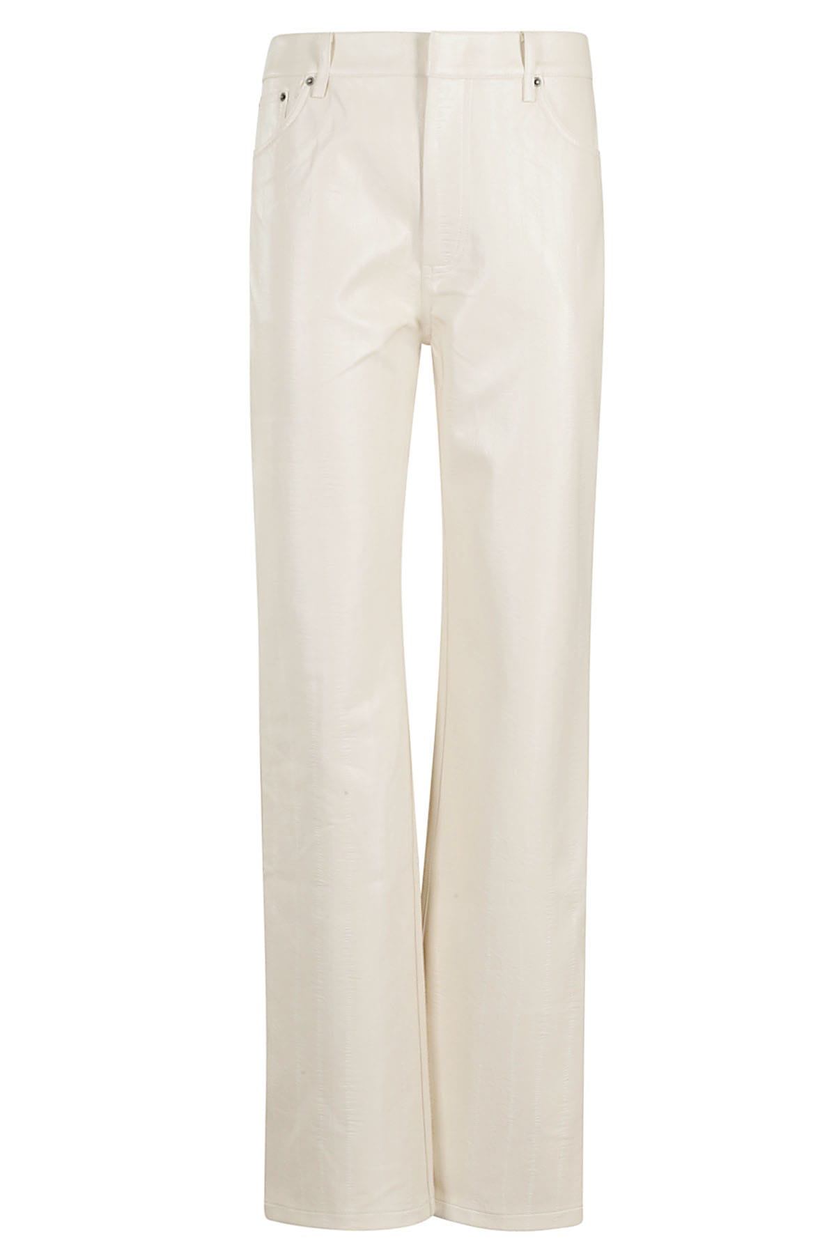 Rotate by Birger Christensen Textured Straight Leg Pants