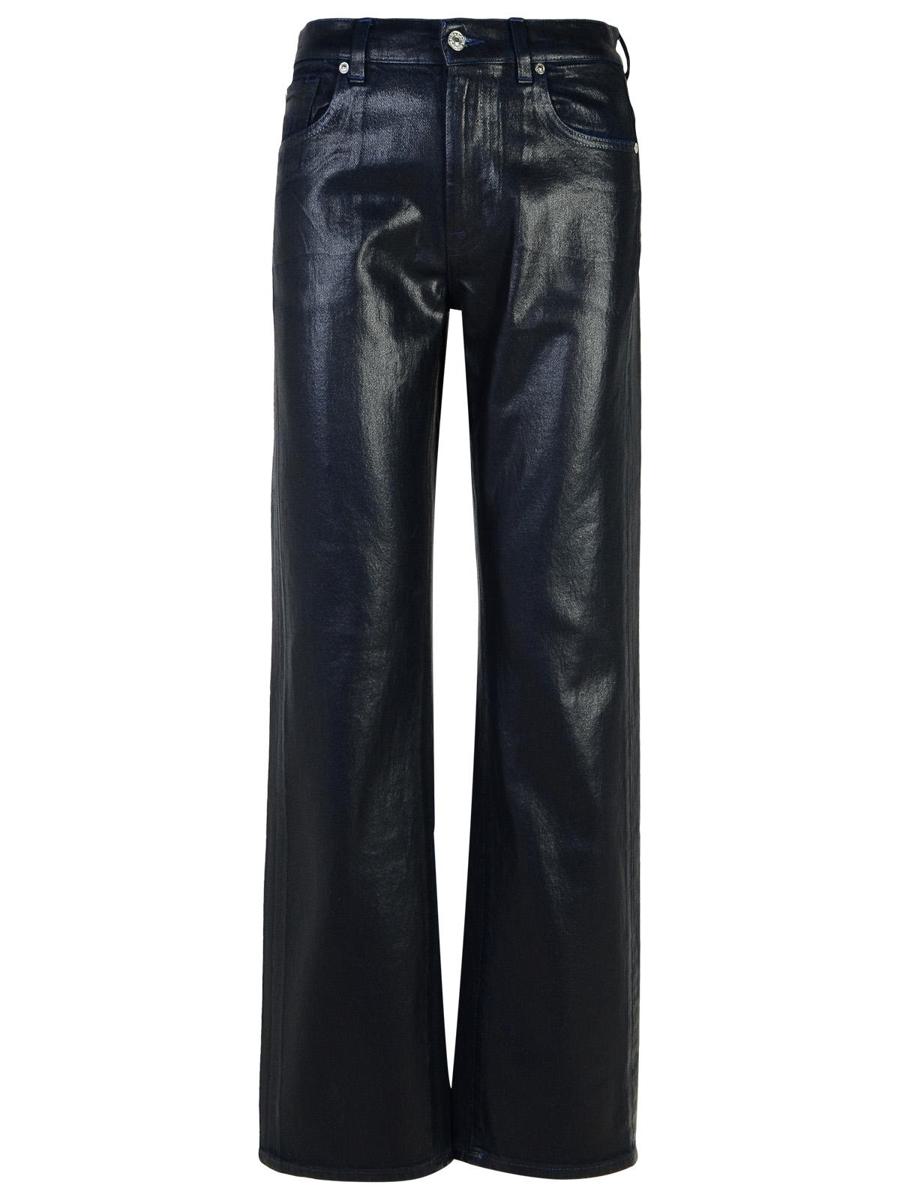 7 For All Mankind 'Tess' Dark Blue Cotton Jeans