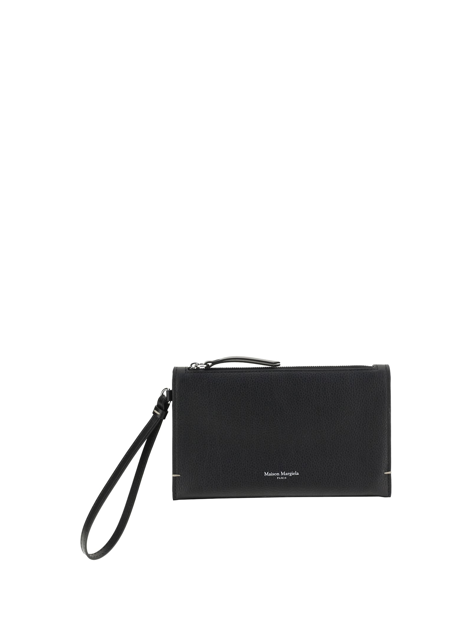 Maison Margiela Leather Medium Pochette