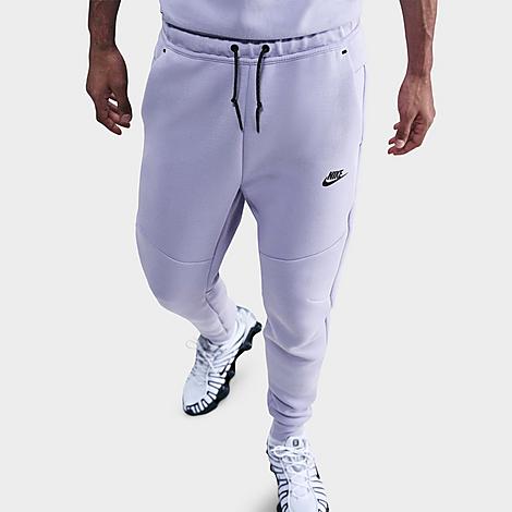 Nike Men's Tech Fleece Jogger Pants in Hydrangeas/Black Size: Medium