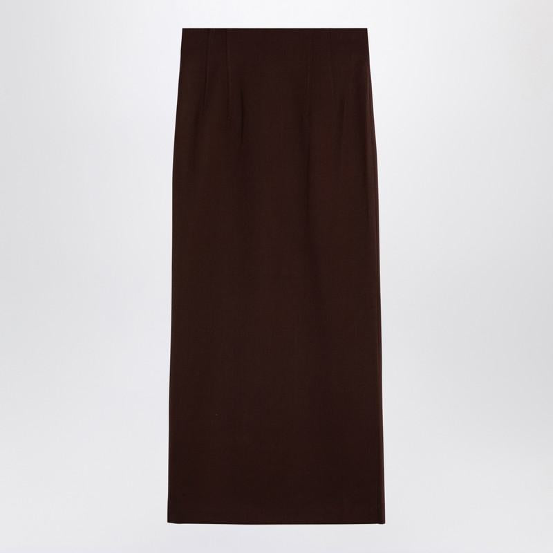 The Andamane Hot Chocolate Shelby Maxi Skirt In
