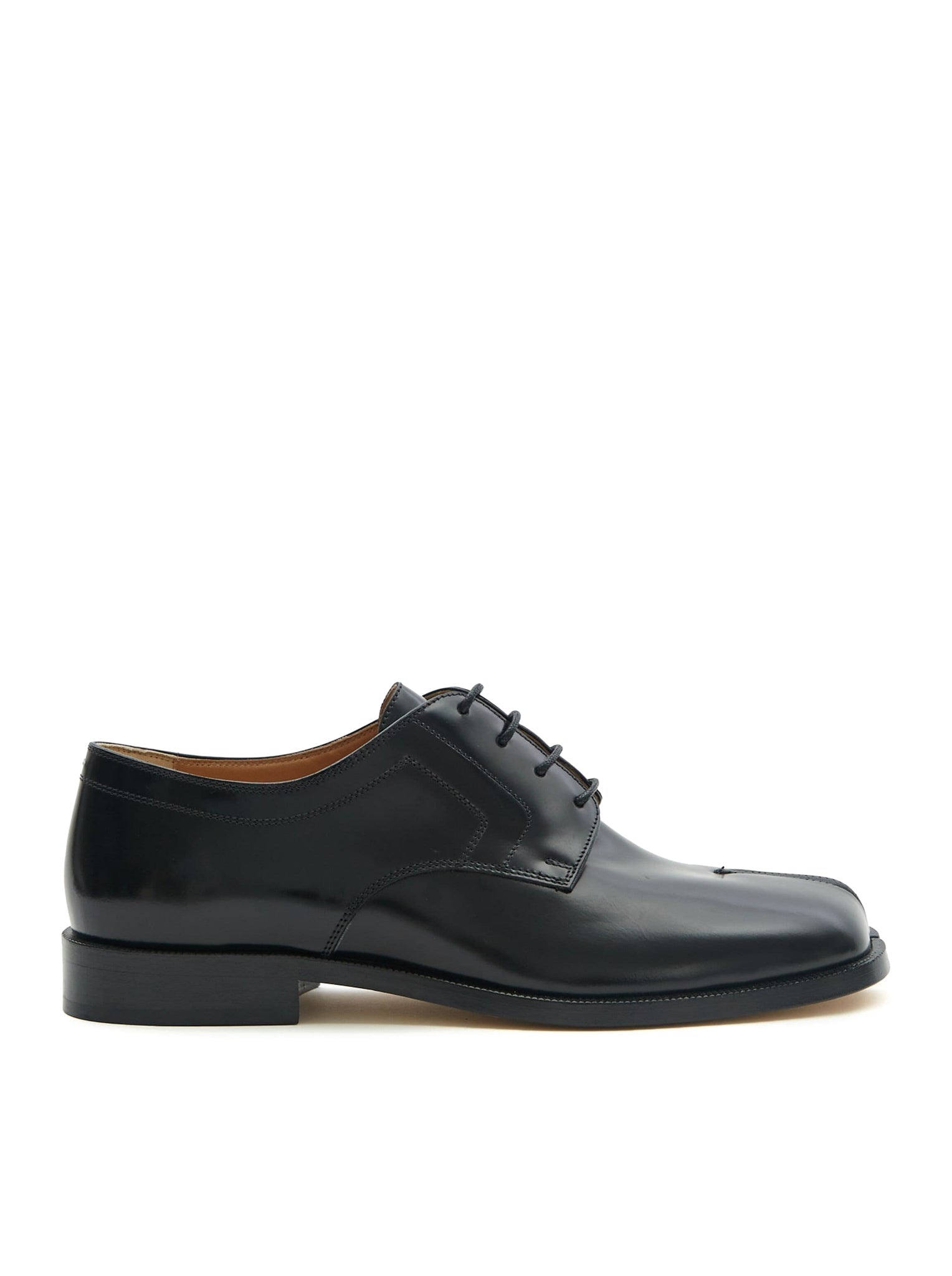 DERBY TABI IN POLISHED CALFSKIN - Maison Margiela - Man