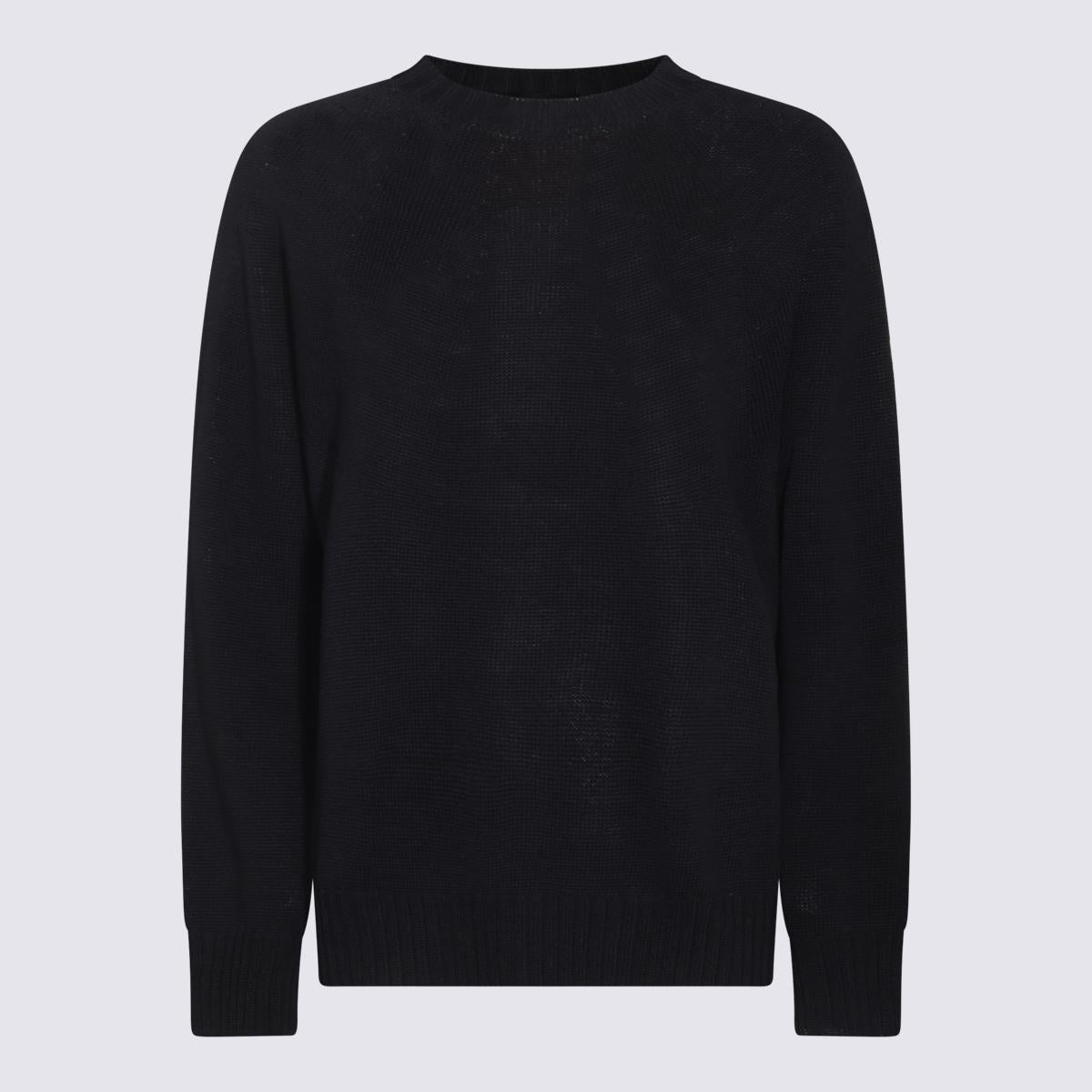 Fabiana Filippi Dark Blue Cotton Knitwear