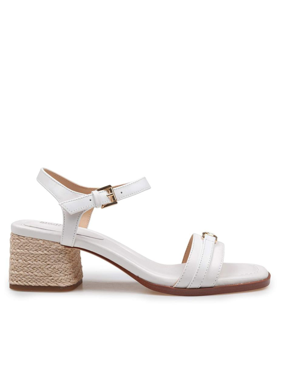 Michael Kors Mandy Leather Sandal