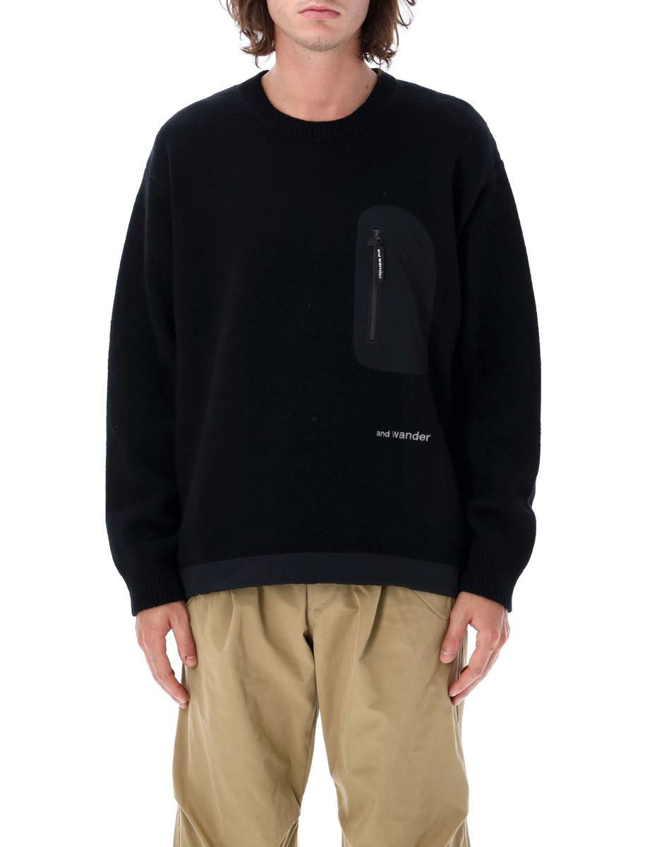 And Wander 63 Shetland Wool Sweater