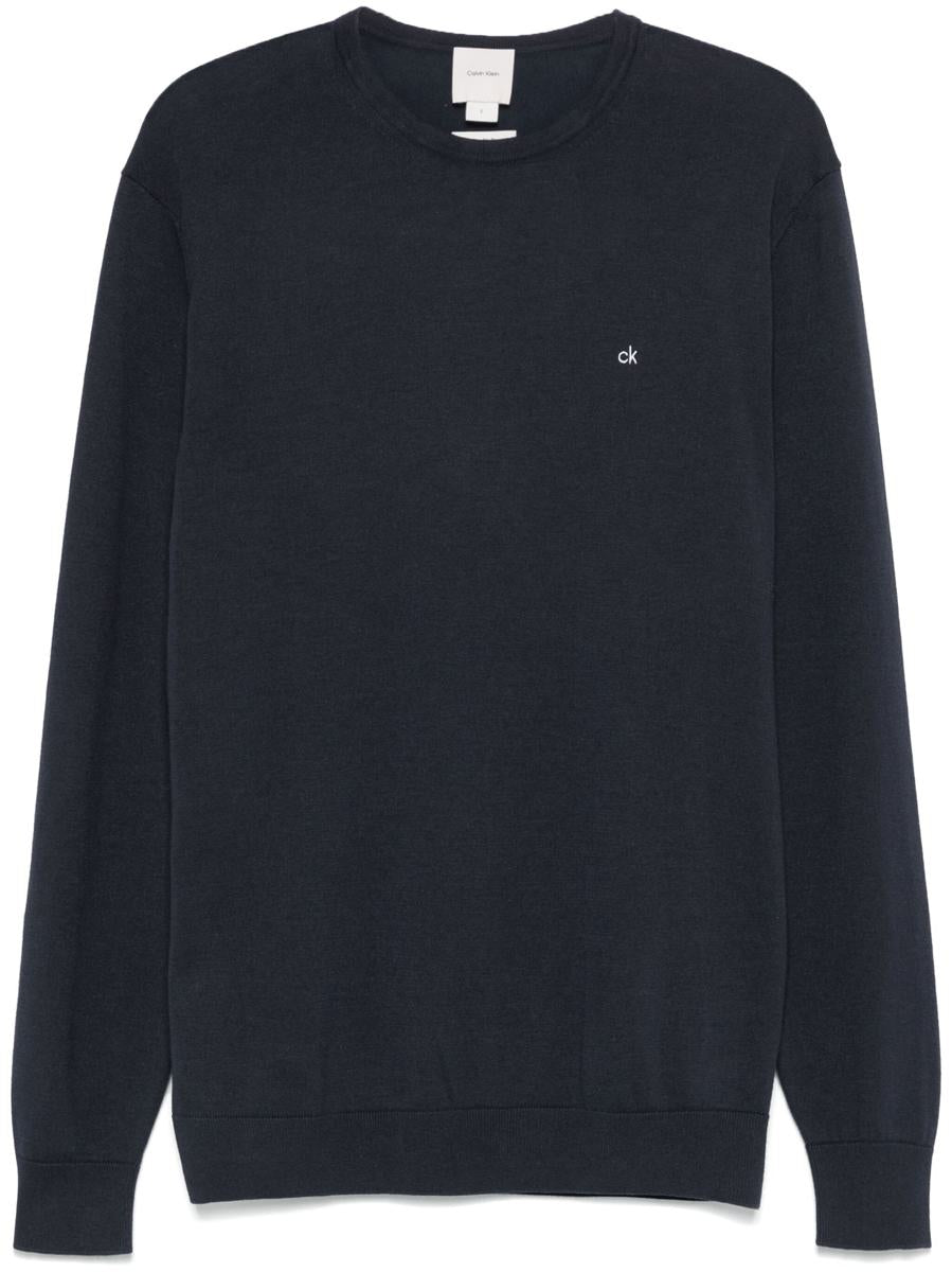 Calvin Klein Cotton Silk Blend Sweater Clothing
