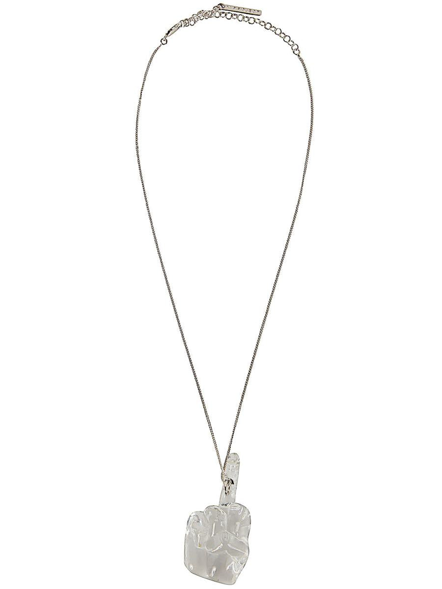 Y/Project Midi Fuck You Pendant Necklace Accessories
