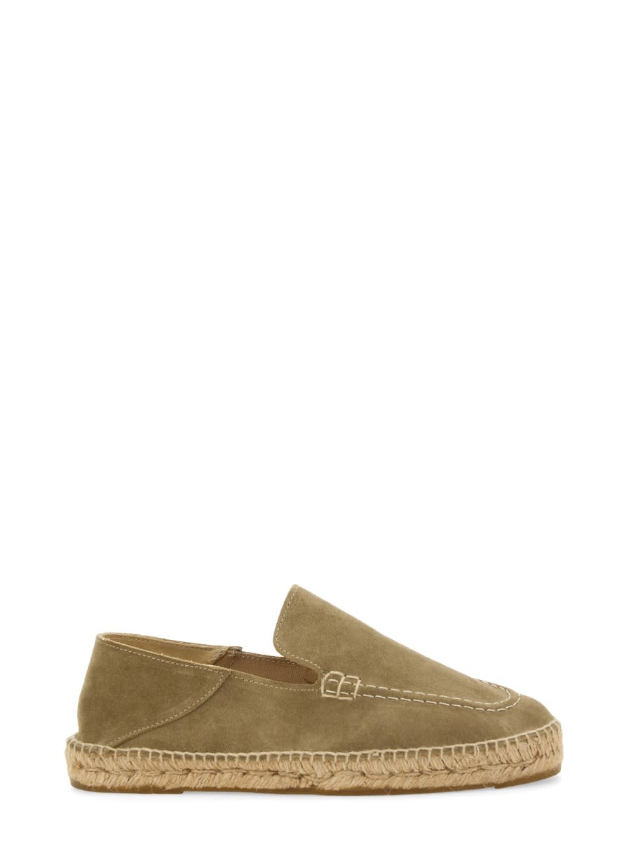 Manebi Leather Espadrille