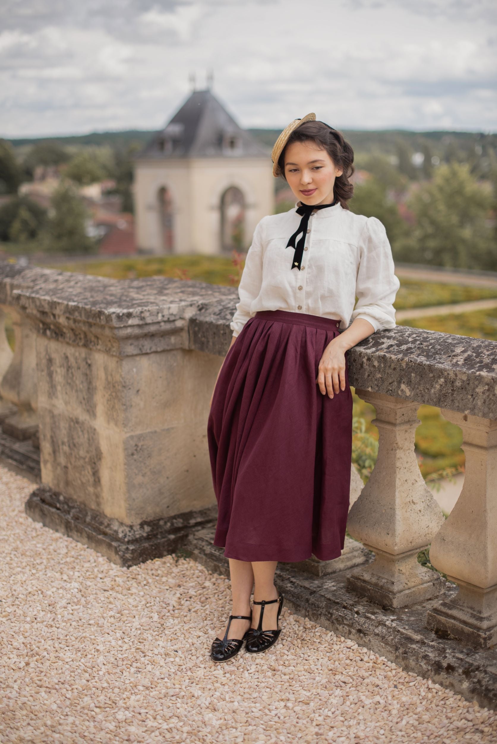 Jo Linen Skirt