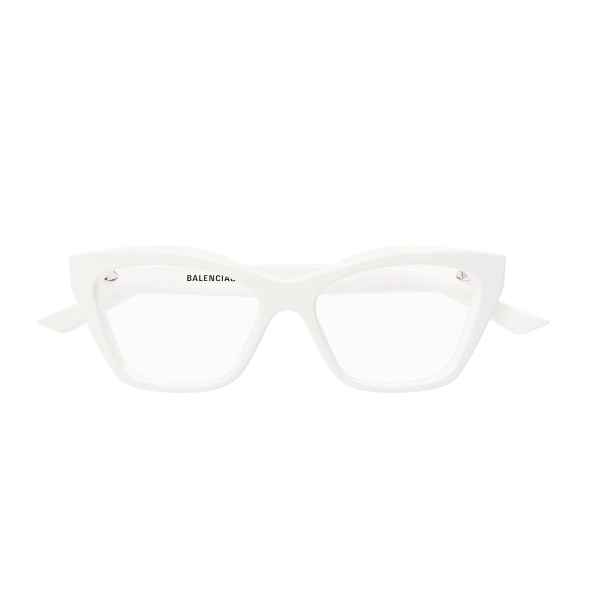 Balenciaga Eyewear Balenciaga Bb0342o Linea Everyday 011 White Transparent Glasses