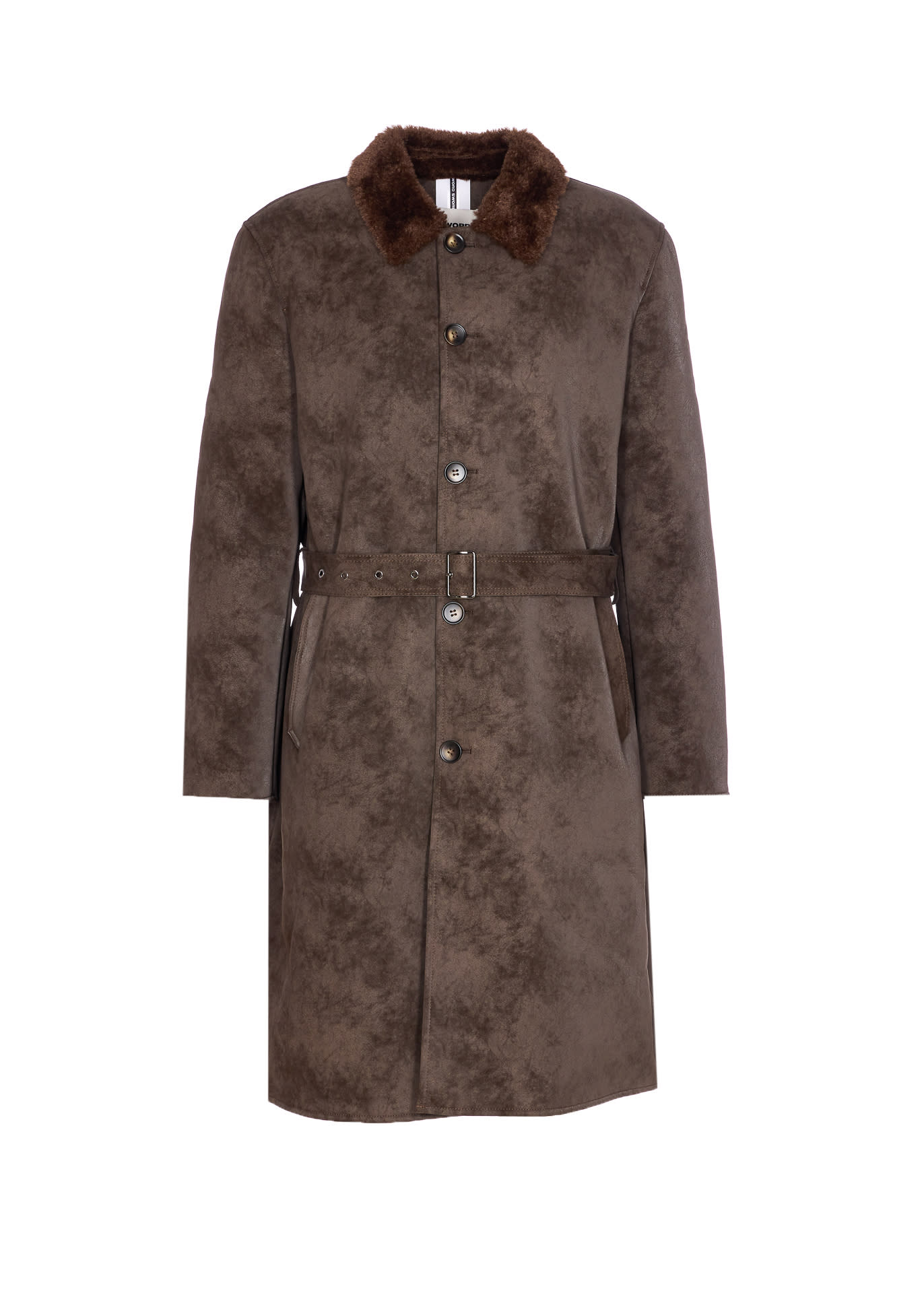 S. W.O. R.D 6.6.44 Long Fake Fur Coat