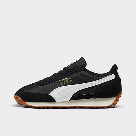 PUMA Men's Easy Rider Vintage Casual Shoes in Puma Red/Puma White Size: 8.5