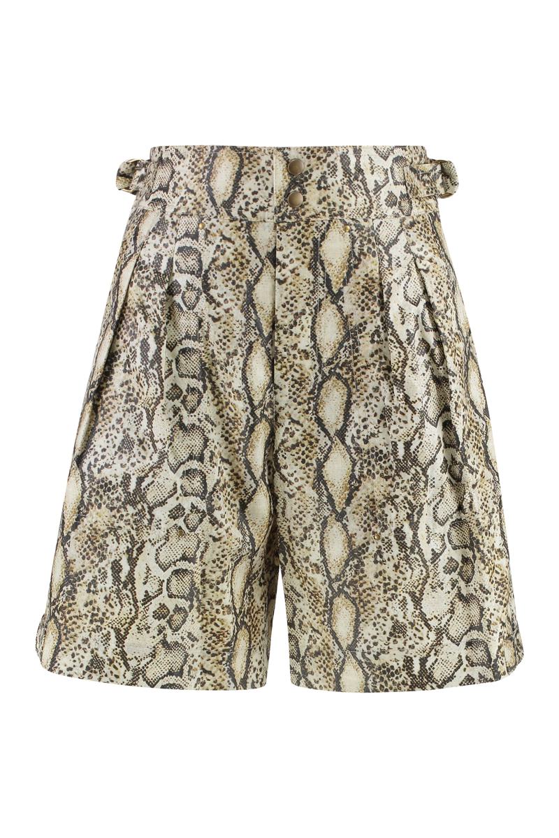 Isabel Marant Felize Printed Bermuda Shorts