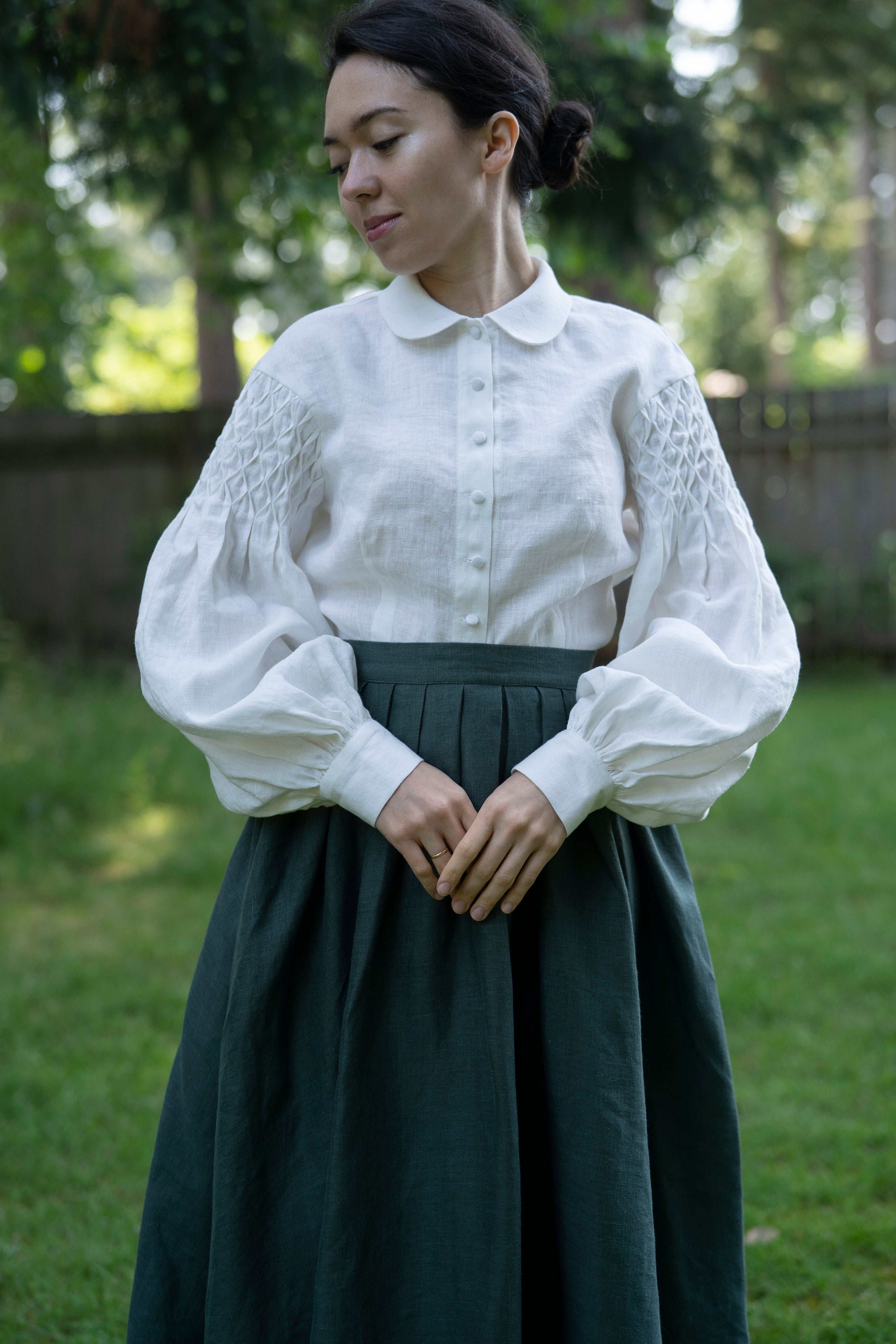 Beth'23 Blouse | Linen blouse