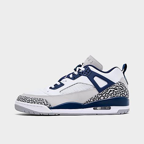 Jordan Men's Spizike Low Casual Shoes in White/Neutral Grey/Anthracite Size: 9.0