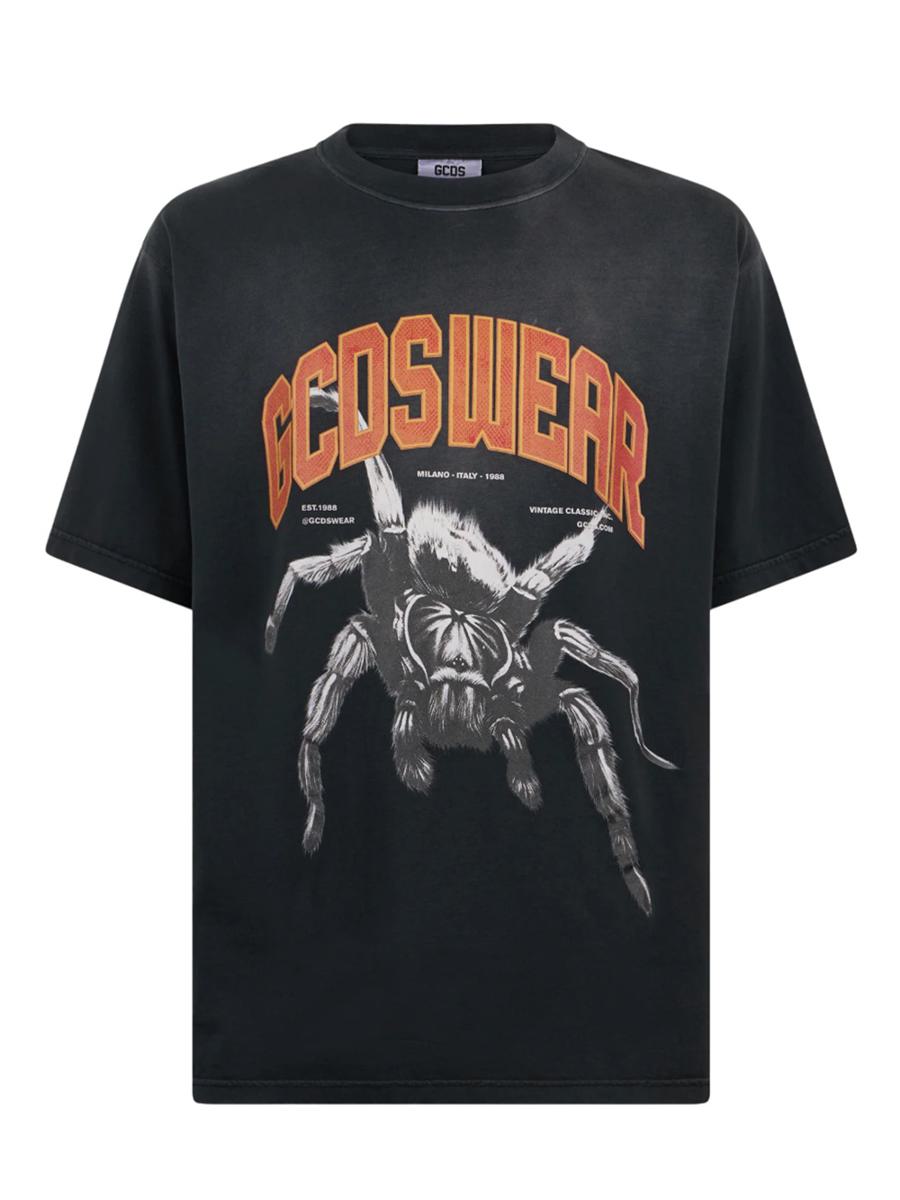 Gcdswear Oversized T-Shirt With Spider