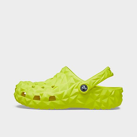 Crocs Men's Classic Geometric Clog Shoes in Acidity Size: 4