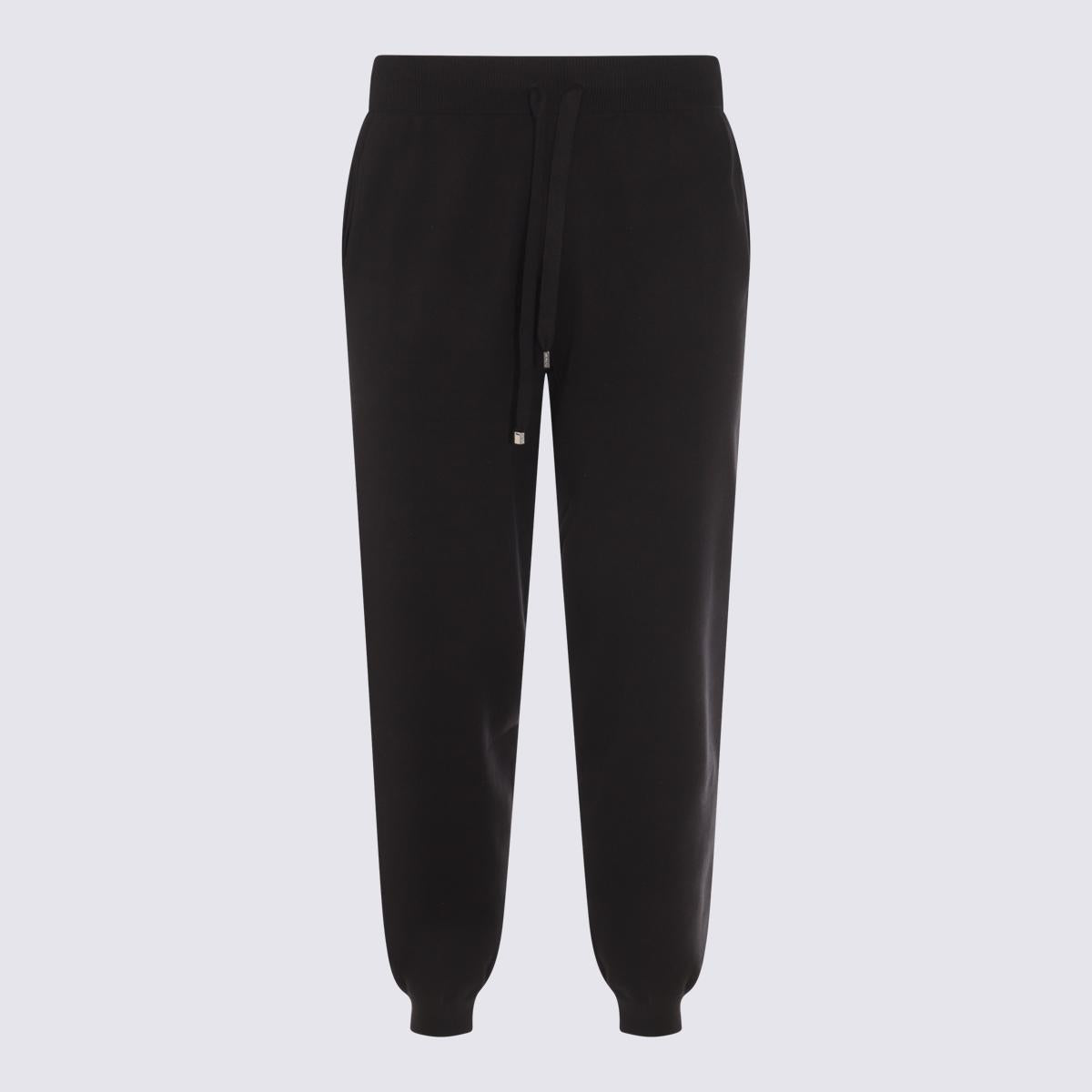 Malo Black Cotton Pants