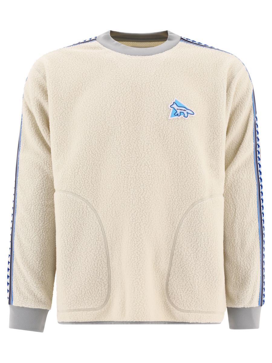 And Wander "And Wander X Maison Kitsuné" Fleece Sweater