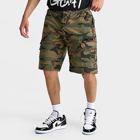 Supply & Demand Men's Gritter v2 Cargo Shorts in Camouflage Size: Small