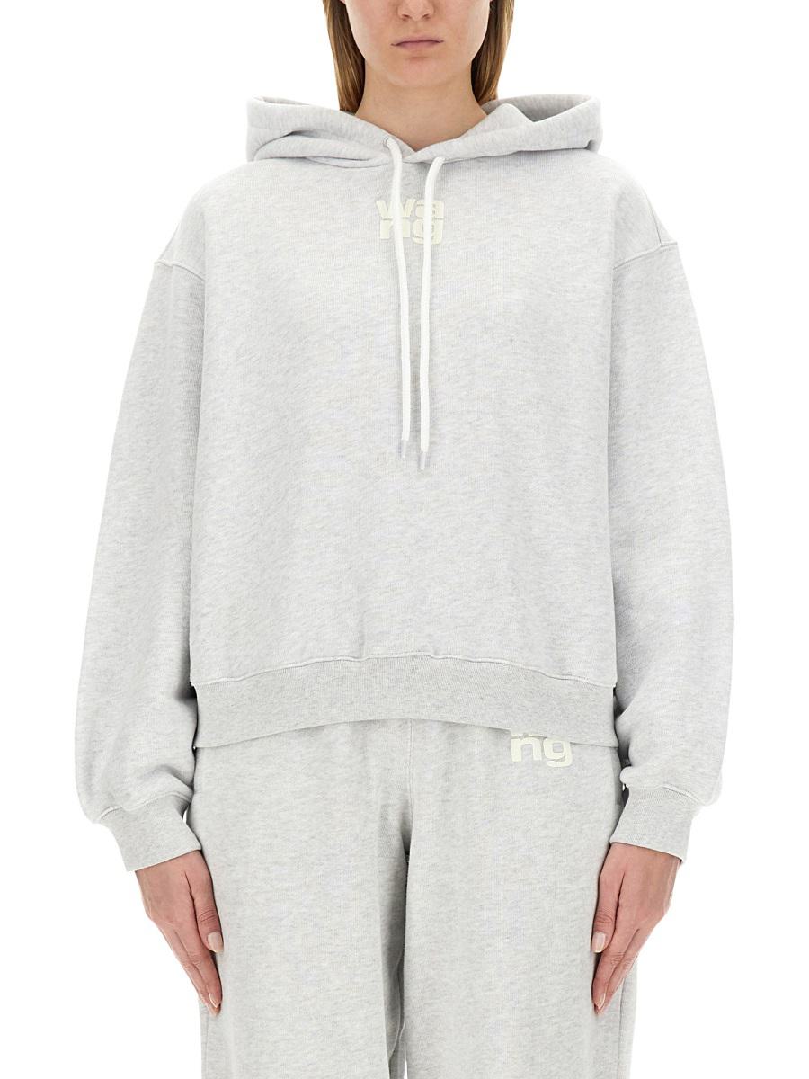 T By Alexander Wang Sweatshirt With Logo