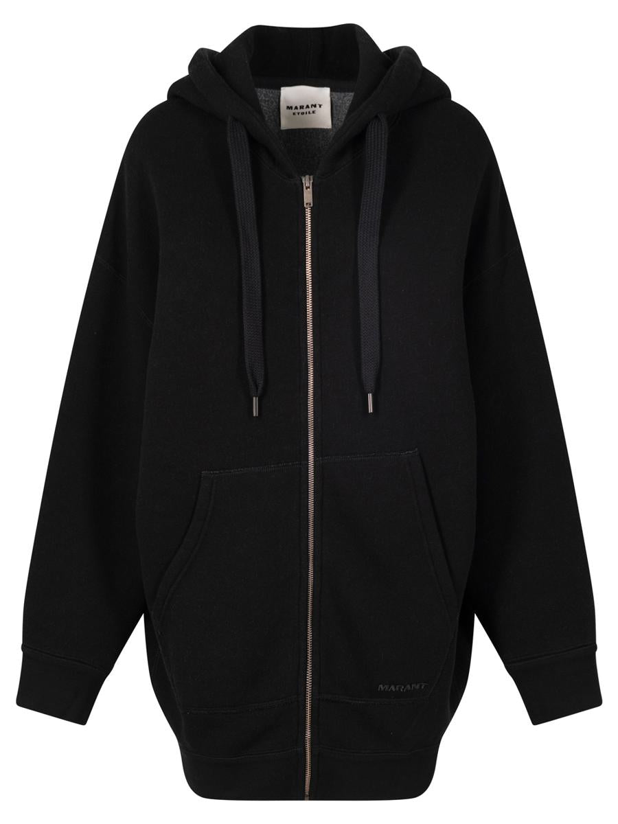 Isabel Marant Étoile Izia Heavy Long Hoodie Clothing